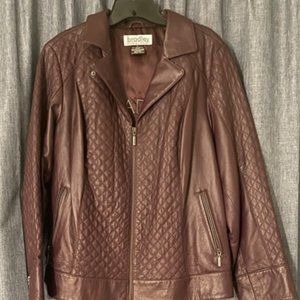 Bradley Ladies 100% Genuine Leather Jacket
